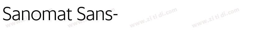 Sanomat Sans字体转换